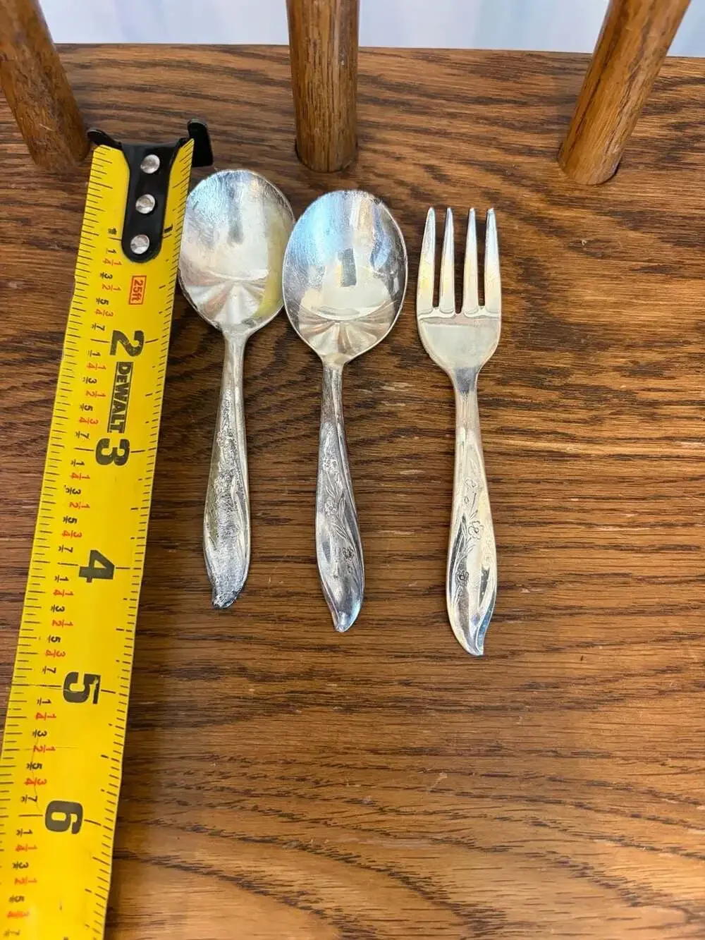 1847 Rogers Bros Springtime Silverplate Flatware Set - 3 Piece Collection